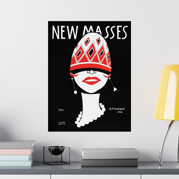 10093114067951886530_2048.jpeg New Masses - Frank Walts (1926) - Art Deco Poster Print