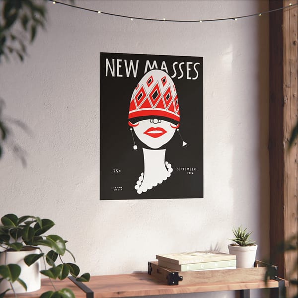 4164723460666348212_2048.jpeg New Masses - Frank Walts (1926) - Art Deco Poster Print