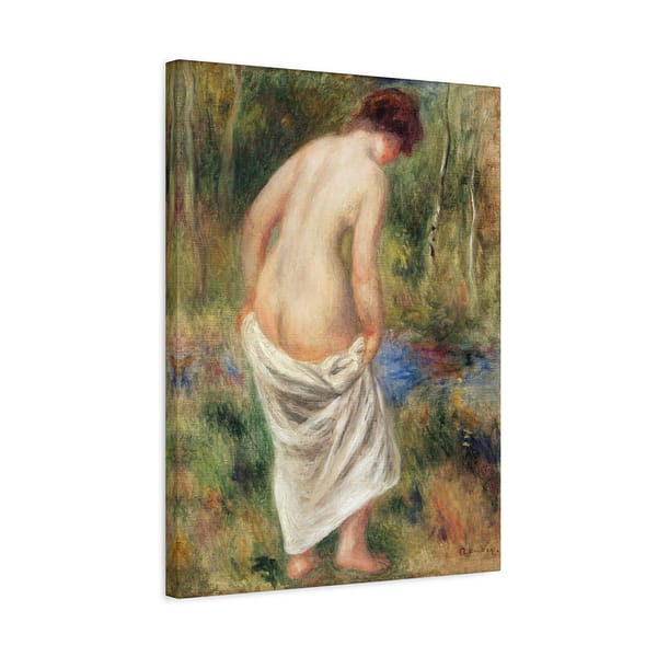6014288828713822770_2048.jpeg After the Bath (Après le bain) - Pierre-Auguste Renoir (1901) - Impressionist Canvas Print