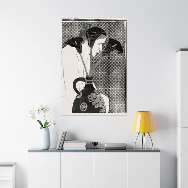 1151401701403368325_2048.jpeg Black Calla Lilies - Samuel Jessurun de Mesquita (1912) - Art Deco Poster Print