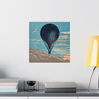 586653500725599692_2048.jpeg Le Ballon by Imprimeur E. Pichot (c. 1883) - Vintage Art Poster Print