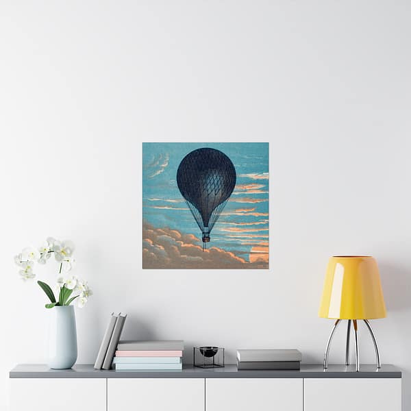 14264941658055323088_2048.jpeg Le Ballon by Imprimeur E. Pichot (c. 1883) - Vintage Art Poster Print