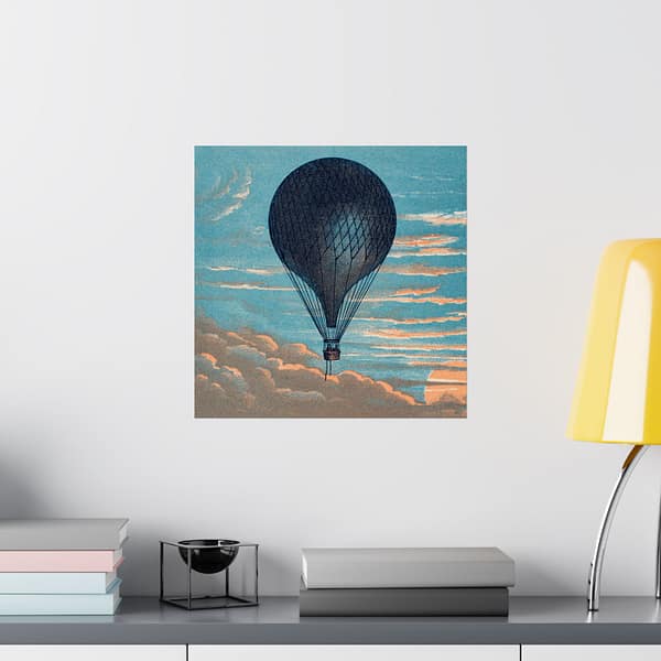 586653500725599692_2048.jpeg Le Ballon by Imprimeur E. Pichot (c. 1883) - Vintage Art Poster Print