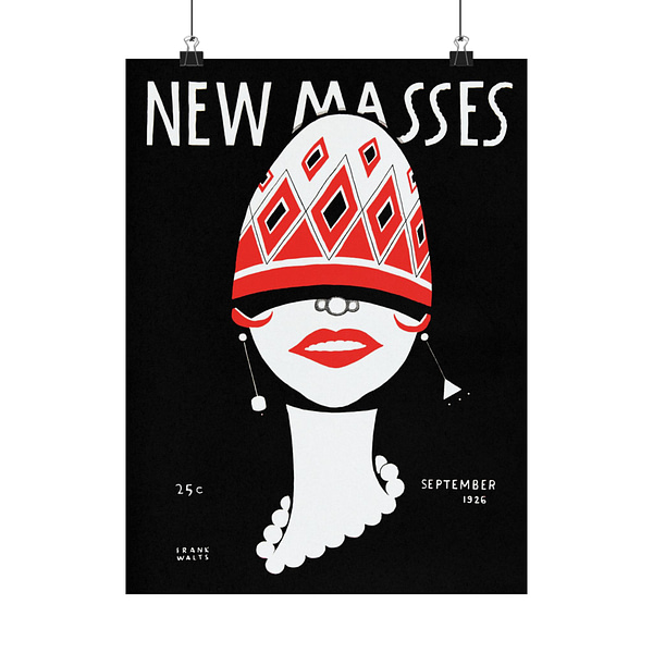 7025486571672633851_2048.jpeg New Masses - Frank Walts (1926) - Art Deco Poster Print