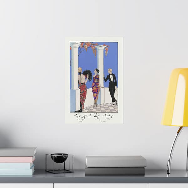 2602593301485992250_2048.jpeg Le Goût des Chales - France XXe Siècle - George Barbier (1923) - Art Deco Poster Print