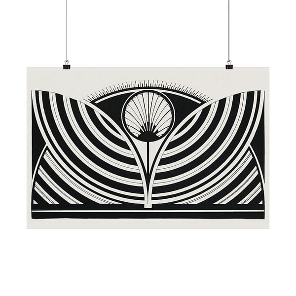 11228083676987103013_2048.jpeg Stylized Floral Pattern (Gestileerd bloemmotief) - Jessurun de Mesquita (c.1905) - Art Deco Poster Print