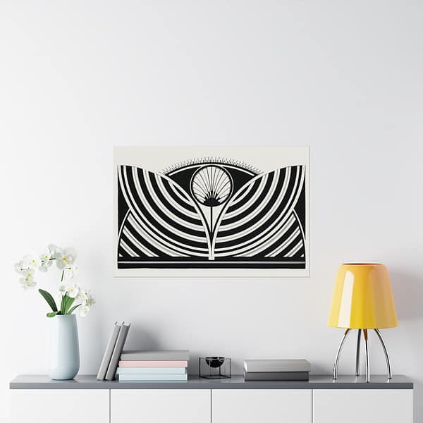 12773811017495235584_2048.jpeg Stylized Floral Pattern (Gestileerd bloemmotief) - Jessurun de Mesquita (c.1905) - Art Deco Poster Print