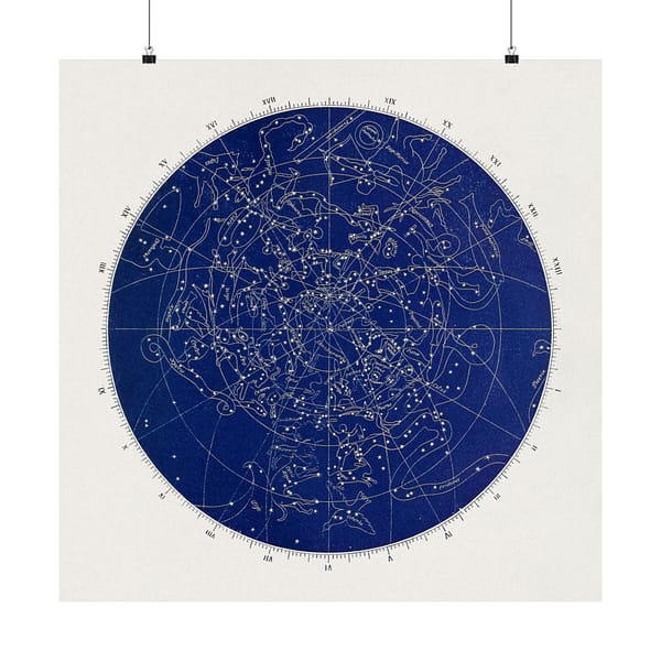 1996798646380300201_2048.jpeg Astronomy Without a Telescope - Elias Colbert (1869) - Vintage Art Poster Print