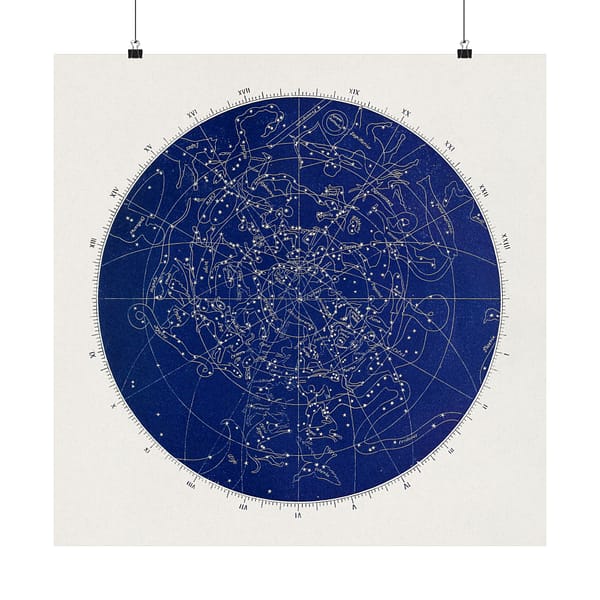 14088082942567602495_2048.jpeg Astronomy Without a Telescope - Elias Colbert (1869) - Vintage Art Poster Print