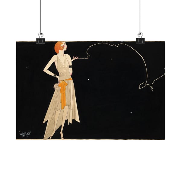 718643588093913078_2048-1.jpeg Where There's Smoke There's Fire - Russell Patterson (c. 1920s) - Art Deco Poster Print