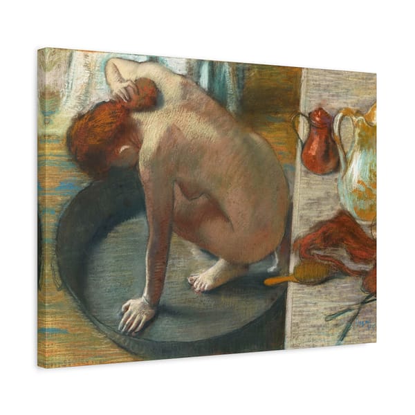 3440105043198553063_2048.jpeg The Tub - Edgar Degas (1886) - Impressionist Canvas Print