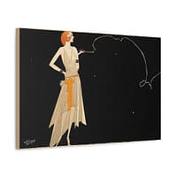6669351389125344408_2048-1.jpeg Where There's Smoke There's Fire - Russell Patterson (c. 1920s) - Art Deco Canvas Print