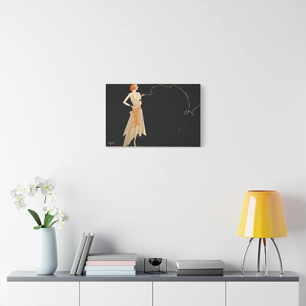 1464138611350925770_2048-1.jpeg Where There's Smoke There's Fire - Russell Patterson (c. 1920s) - Art Deco Canvas Print
