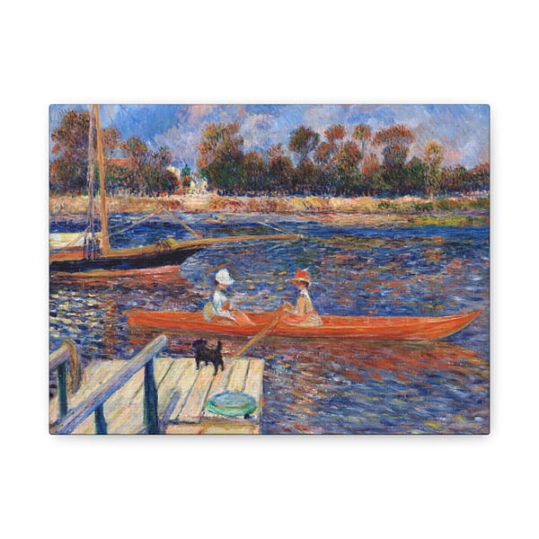10562371640648649493_2048-1.jpeg The Seine at Argenteuil - Pierre-Auguste Renoir (1874) - Impressionist Canvas Print