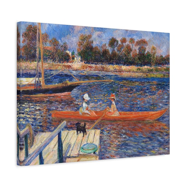 17153073148695731728_2048-1.jpeg The Seine at Argenteuil - Pierre-Auguste Renoir (1874) - Impressionist Canvas Print