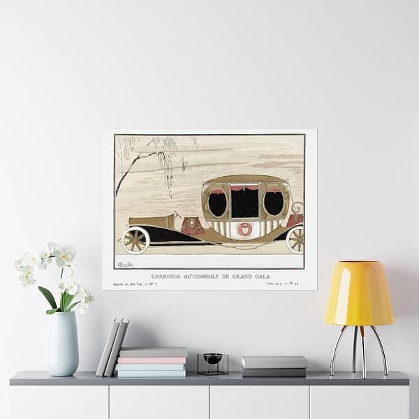 15834709421597702766_2048-1.jpeg Grand Gala Automobile Coach (Carosse Automobile de Grand Gala) - Charles Martin (1914) - Art Deco Poster Print