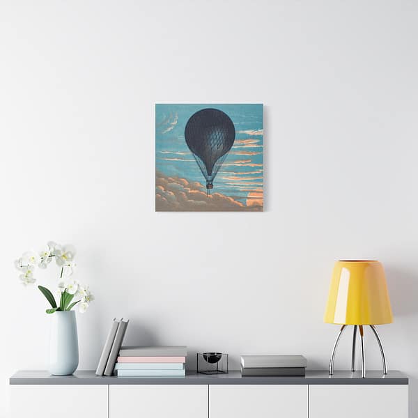 5598786284092330405_2048.jpeg Le Ballon by Imprimeur E. Pichot (c. 1883) - Vintage Art Canvas Print