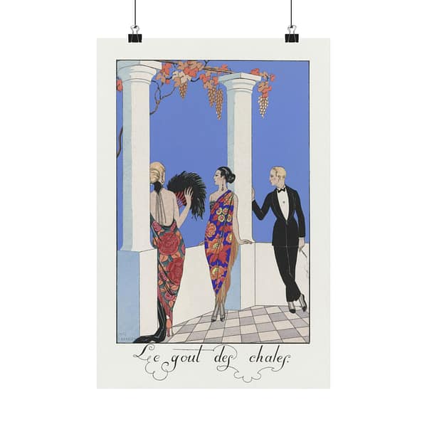 5057696073850116184_2048.jpeg Le Goût des Chales - France XXe Siècle - George Barbier (1923) - Art Deco Poster Print