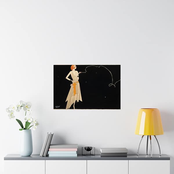 6437469269921644860_2048.jpeg Where There's Smoke There's Fire - Russell Patterson (c. 1920s) - Art Deco Poster Print