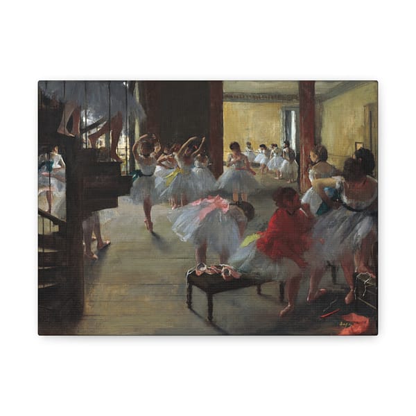 18417191489989927856_2048.jpeg The Dance Class - Edgar Degas (c. 1873) - Impressionist Canvas Print