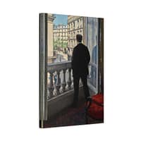 13318362594836816808_2048.jpeg Young Man at His Window - Gustave Caillebotte (1876) - Impressionist Canvas Print
