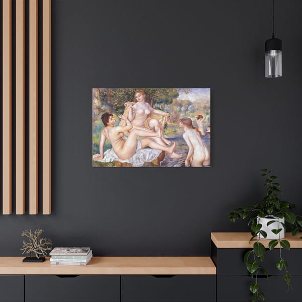 14937187568736593171_2048.jpeg The Great Bathers - Pierre-Auguste Renoir (c. 1884-87) - Impressionist Canvas Print