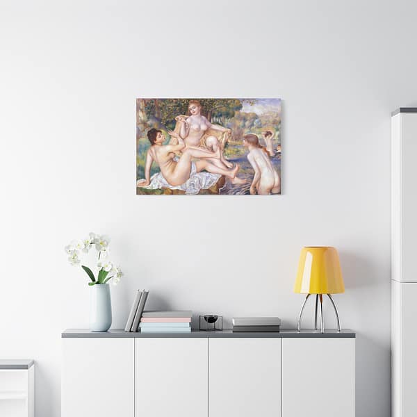 15518334902747737105_2048.jpeg The Great Bathers - Pierre-Auguste Renoir (c. 1884-87) - Impressionist Canvas Print