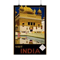 100079834496037440_2048-2.jpeg Visit India – India State Railways Bureau (c. 1935) – Vintage Travel Poster Print