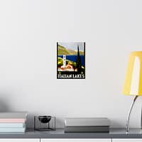 10567288398855499114_2048.jpeg Italian Lakes – ENIT Italian National Tourist Board (c. 1930) – Vintage Travel Poster Print