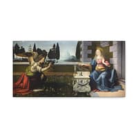10736507919204593926_2048-1.jpeg The Annunciation – Leonardo da Vinci (c. 1472-76) – Renaissance Canvas Print