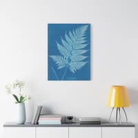 11064058723826015199_2048-1.jpeg New Zealand Cyanotype – Anna Atkins (c. 1853-54) – Botanical Canvas Print