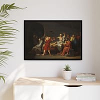 1116617459204277244_2048-1.jpeg The Death of Socrates – Jacques-Louis David (1787) – Classical Framed Canvas Print