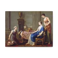 11852390824464464036_2048-1.jpeg The Cupid Seller – Joseph-Marie Vien (1763) – Classical Canvas Print