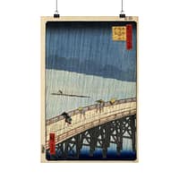 12562639777738343609_2048-1.jpeg Sudden Shower over Shin-Ōhashi Bridge and Atake – Utagawa Hiroshige (1857) – Japanese Woodblock Poster Print