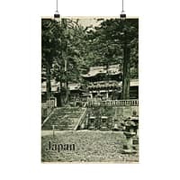 12572710629621402355_2048-1.jpeg Toshogu Shrine, Nikko – Japanese Government Railways (c. 1936) – Vintage Travel Poster Print