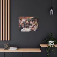 12971921352616299308_2048-1.jpeg Luncheon of the Boating Party – Pierre-Auguste Renoir (c. 1880-81) – Impressionist Canvas Print