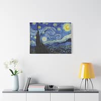 13449155261614607252_2048-1.jpeg The Starry Night – Vincent van Gogh (1889) – Impressionist Canvas Print