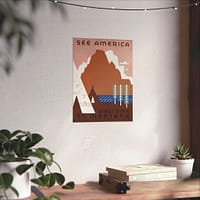 13458112547732617281_2048.jpeg See America: Welcome to Montana – Works Progress Administration (c. 1930s) – Vintage Travel Poster Print