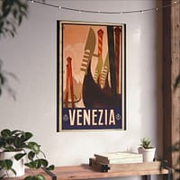 13573253554231630063_2048-1.jpeg Venezia (Venice), Italy – ENIT Italian National Tourist Board – Vintage Travel Poster Print
