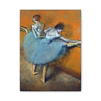 13626719705922061740_2048-1.jpeg Dancers at the Barre – Edgar Degas (c. 1900) – Impressionist Canvas Print
