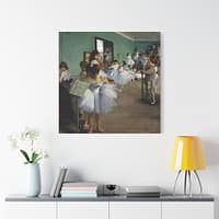 13803083174870073595_2048-2.jpeg The Dance Class – Edgar Degas (1874) – Impressionist Canvas Print