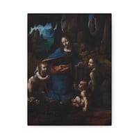 13874521524511483504_2048-1.jpeg Virgin of the Rocks – Leonardo da Vinci (c. 1503-1506) – Renaissance Canvas Print