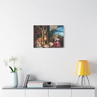 13956752237920520434_2048-1.jpeg Isenheim Altarpiece (Concert of Angels) – Matthias Grünewald (c. 1512-1516) – Renaissance Canvas Print