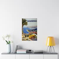 14590217936682317422_2048-1.jpeg Sanremo, Italy – ENIT Italian National Tourist Board (c. 1920) – Vintage Travel Poster Print