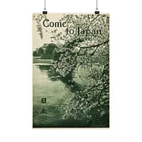 15226483364360906987_2048-1.jpeg Come to Japan – Japanese Government Railways (c. 1936) – Vintage Travel Poster Print