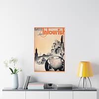 15274804744661880930_2048-1.jpeg UdSSR – Intourist (1935) – Vintage Travel Poster Print