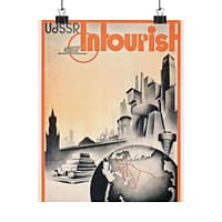 15512929264986019482_2048-1.jpeg UdSSR – Intourist (1935) – Vintage Travel Poster Print