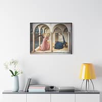 15743175837089757594_2048-1.jpeg The Annunciation (San Marco version) – Fra Angelico (c. 1440-1445) – Renaissance Canvas Print