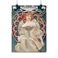 15790217102012795798_2048-1.jpeg Rêveur, F. Champenois, Imprimeur-Éditeur – Alphonse Mucha (1897) – Art Nouveau Poster Print