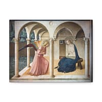 15871534403544418476_2048-1.jpeg The Annunciation (San Marco version) – Fra Angelico (c. 1440-1445) – Renaissance Canvas Print